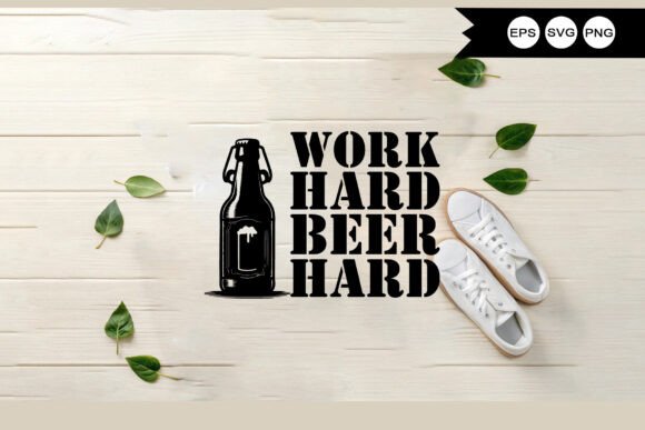 Beer Motivation SVG Design for Graphics and Crafts