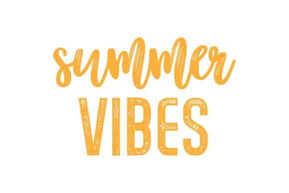 Summer Vibes SVG: A Graphic Design Asset for Creative Crafts