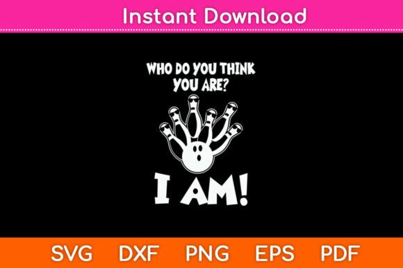 Who Do You Think You Are I Am Vintage Graphics for Creative Crafts
